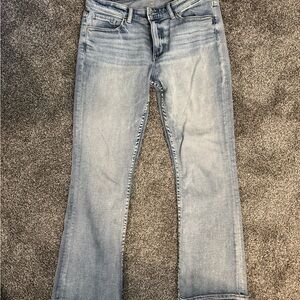 BKE Blue Flare Wide Leg Denim